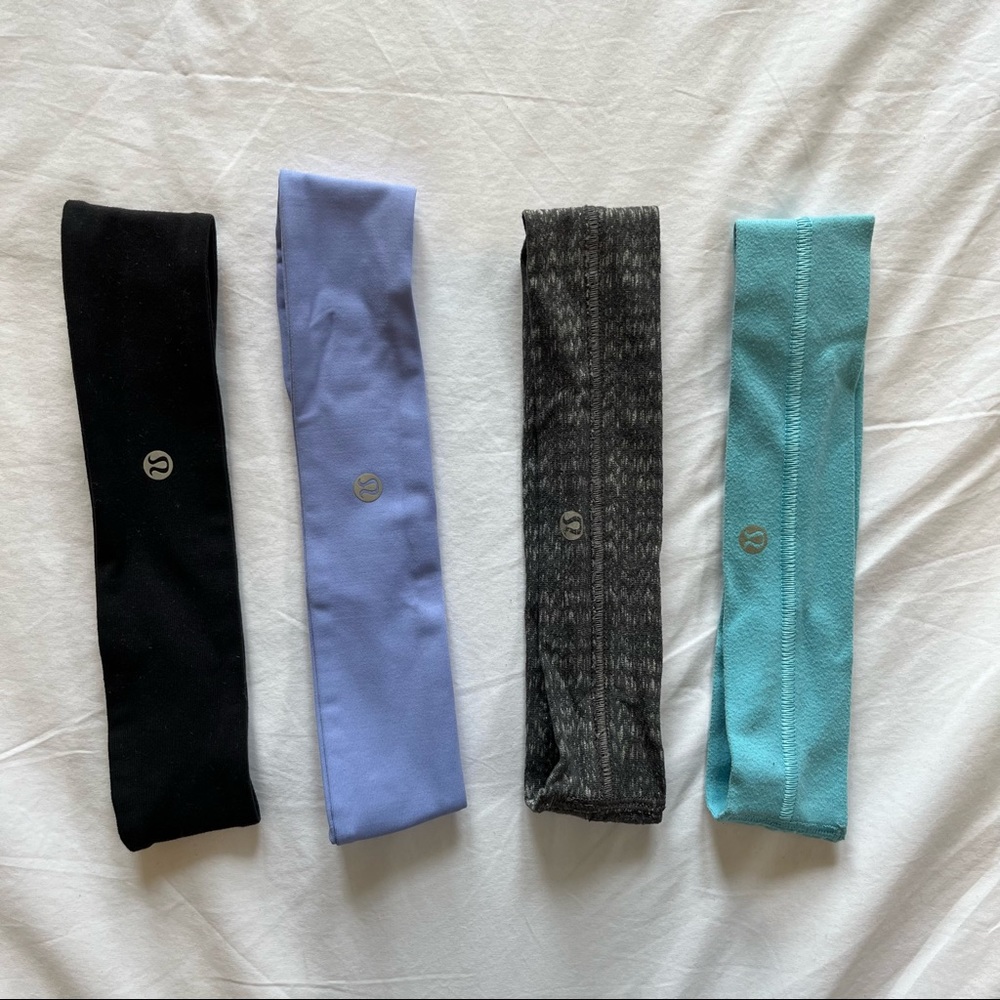 Lululemon headbands set of four one size